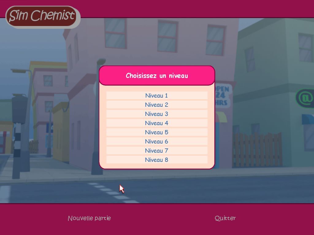 Sim Chemist screenshot 2 for Playstation 2